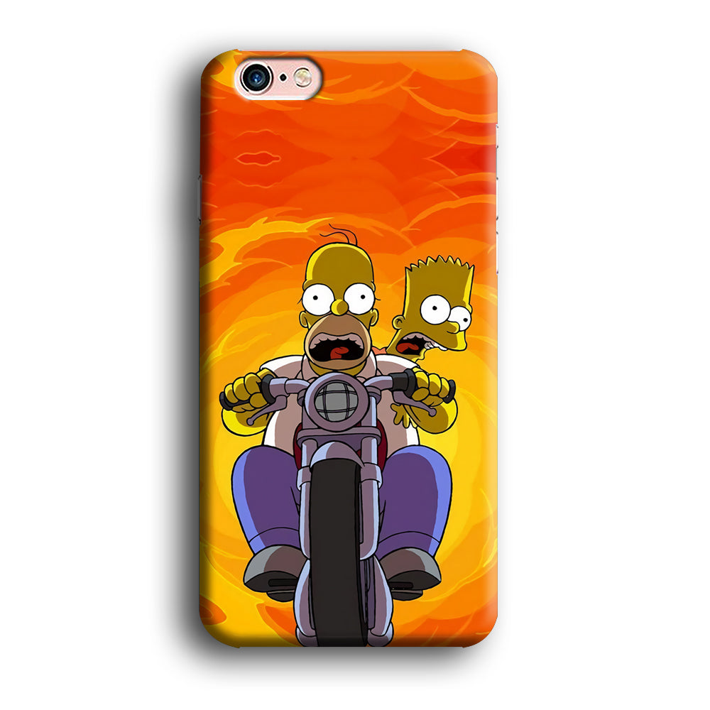 Homer and Bart Rider iPhone 6 Plus | 6s Plus Case