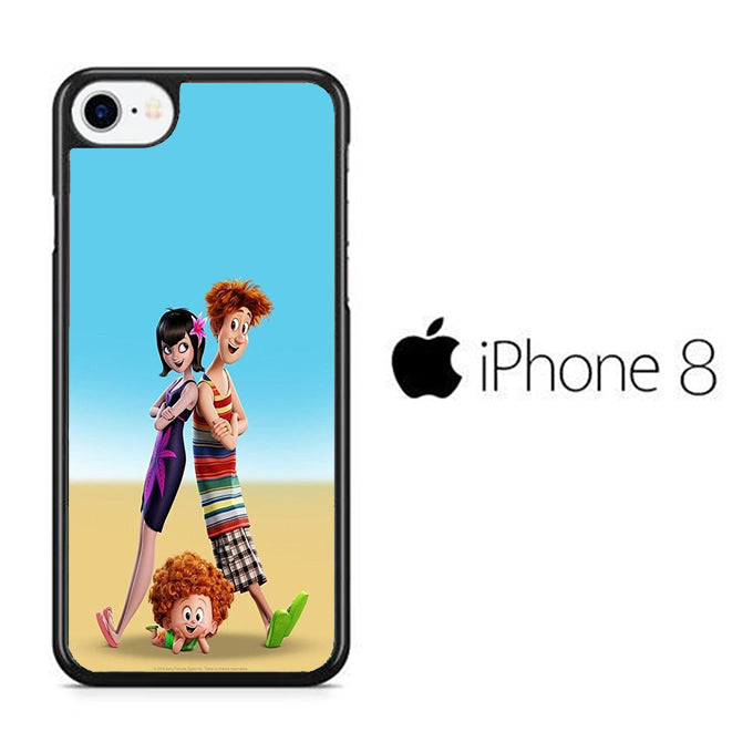 Hotel Transylvania Mavis And Jonathan Beach Holliday iPhone 8 Case