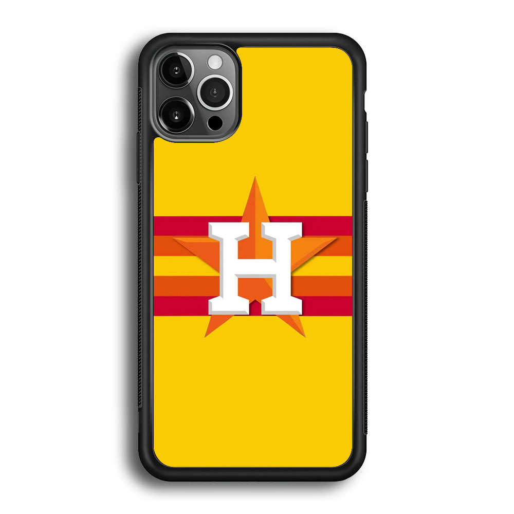 Houston Astros MLB Team iPhone 12 Pro Max Case