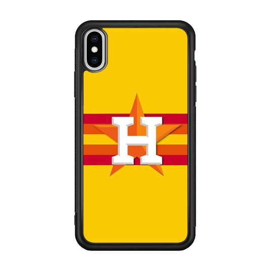 Houston Astros MLB Team iPhone Xs Max Case
