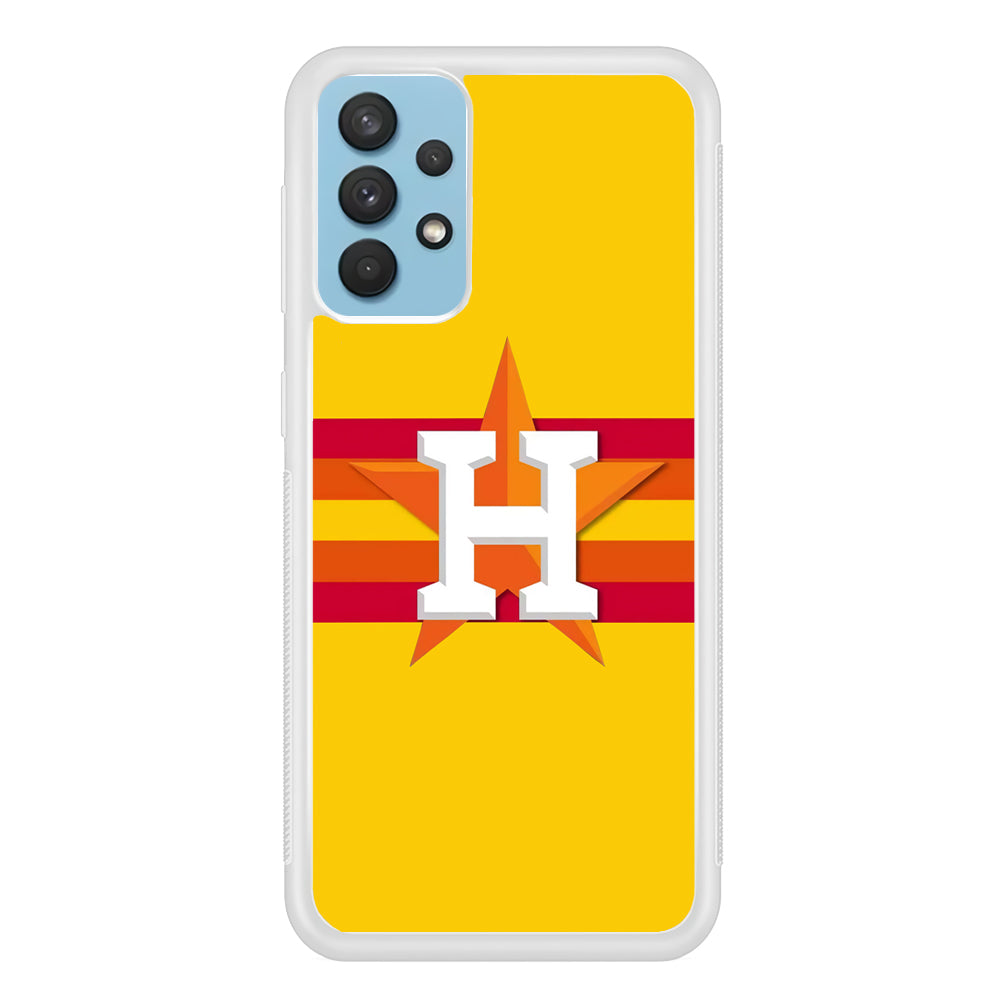 Houston Astros MLB Team Samsung Galaxy A32 Case