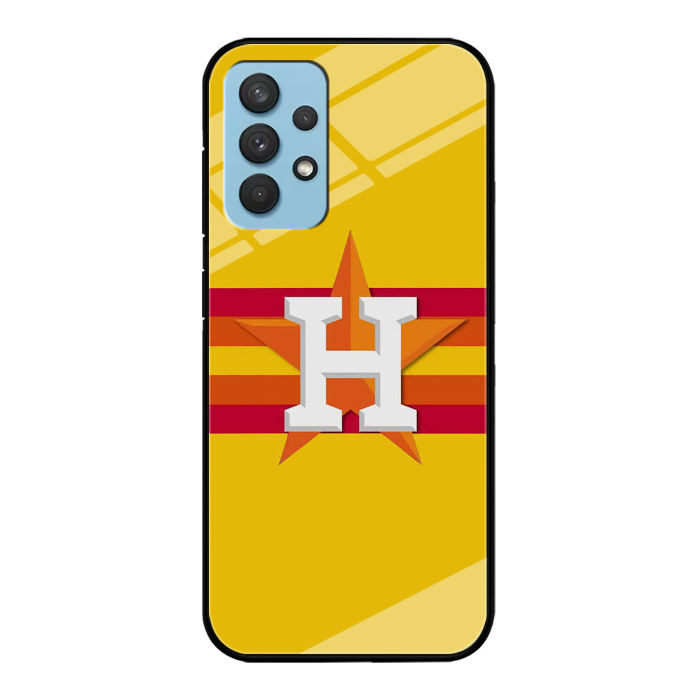 Houston Astros MLB Team Samsung Galaxy A32 Case