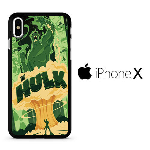 Hulk In The City iPhone X Case