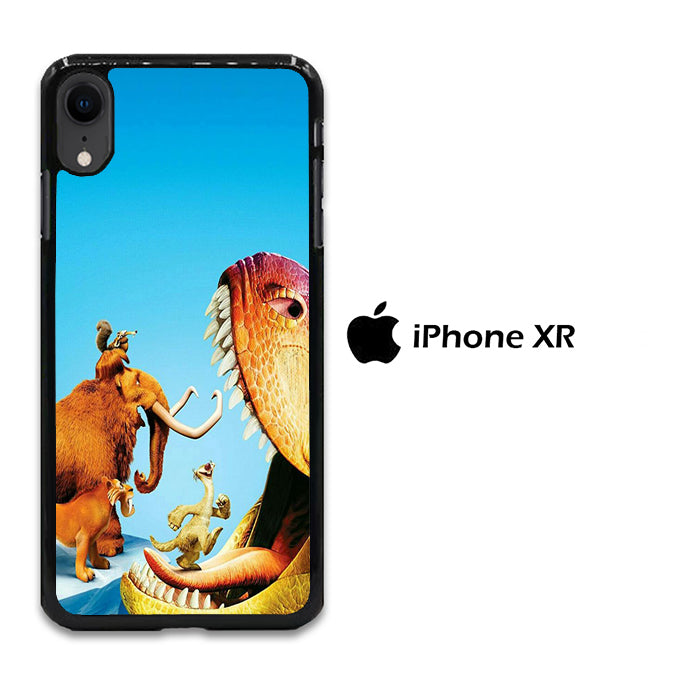 Ice Age Open Mouth Dinosaurs iPhone XR Case