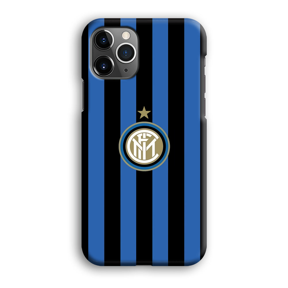 Inter Milan Pattern Of Icon iPhone 12 Pro Max Case