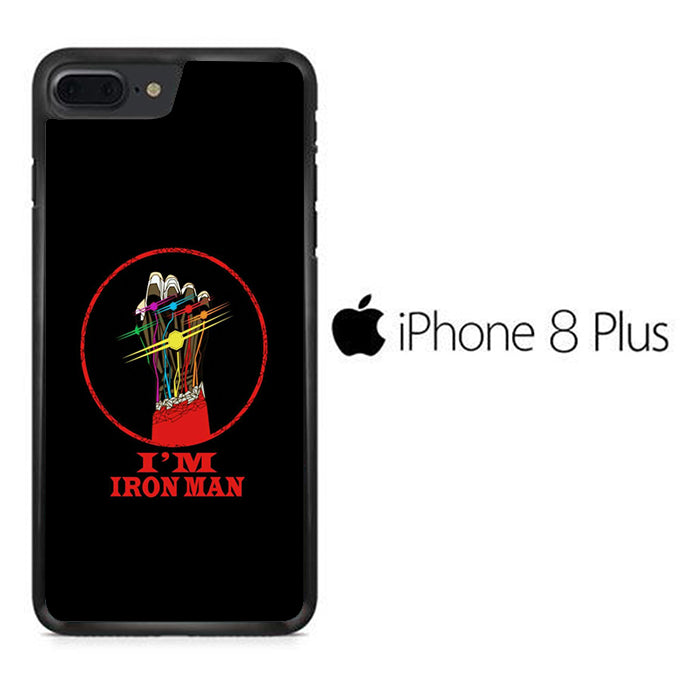 Ironman Hand Thanos Power iPhone 8 Plus Case