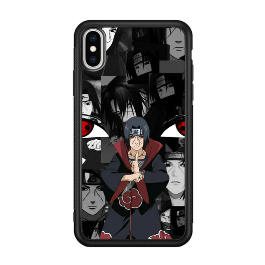 Itachi Uchiha Akatsuki Team iPhone X Case