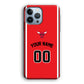 Custom Jersey Chicago Bulls NBA Phone Case
