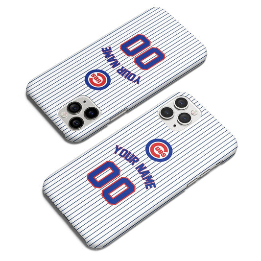 Custom Jersey Chicago Cubs MLB Phone Case