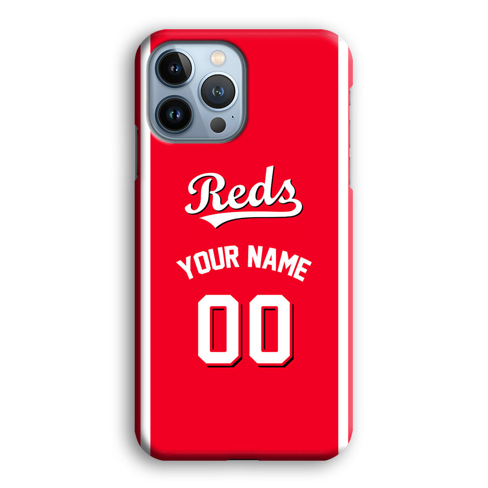 Custom Jersey Cincinnati Reds MLB Phone Case