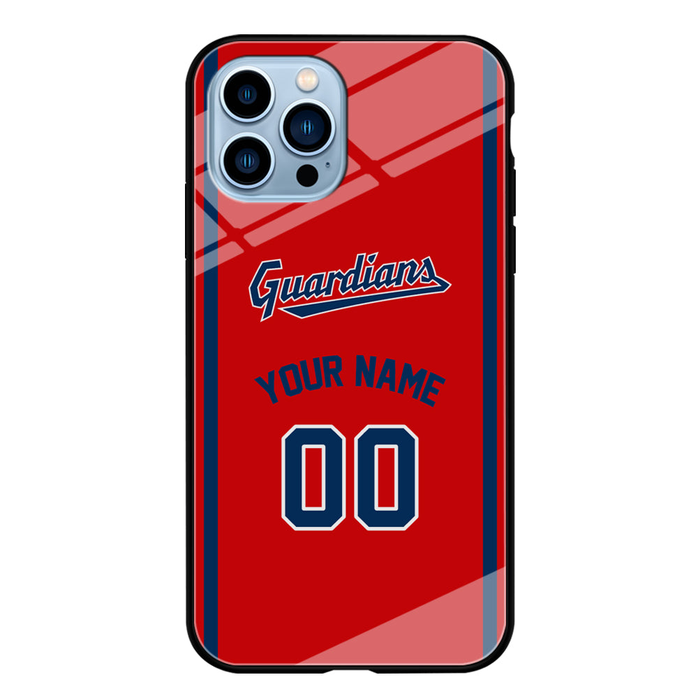 Custom Jersey Cleveland Guardians MLB Phone Case