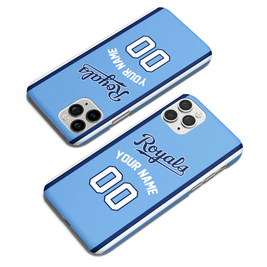 Custom Jersey Kansas City Royals MLB Phone Case