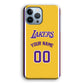Custom Jersey Los Angeles Lakers NBA Phone Case