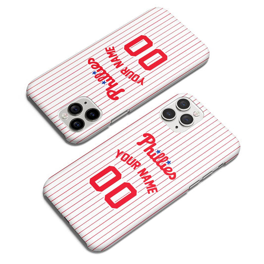 Custom Jersey Philadelphia Phillies MLB Phone Case