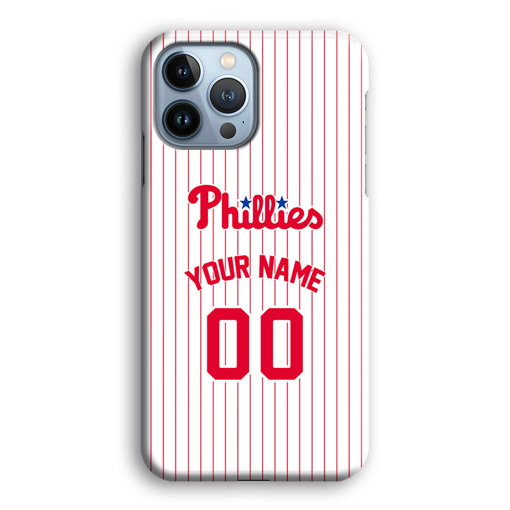 Custom Jersey Philadelphia Phillies MLB Phone Case