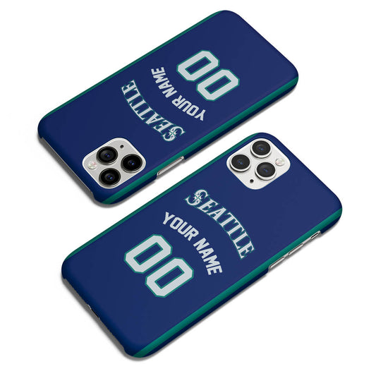 Custom Jersey Seattle Mariners MLB Phone Case