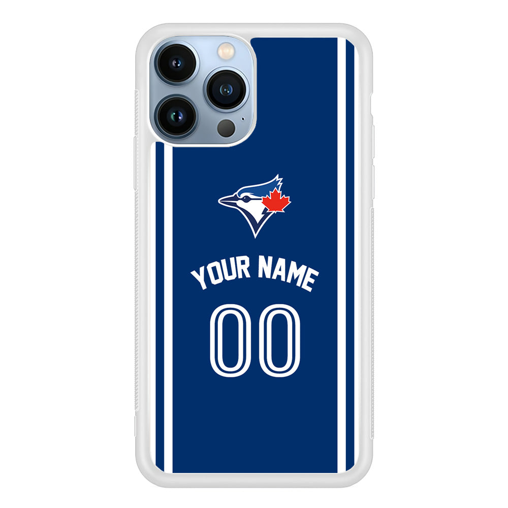 Custom Jersey Toronto Blue Jays MLB Phone Case