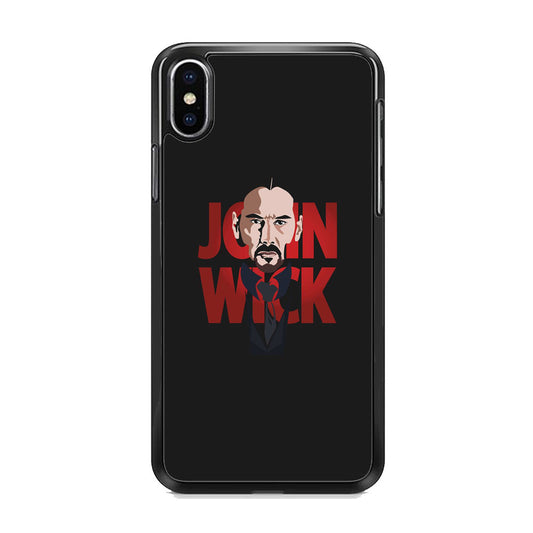 John Wick Dark Grey iPhone Xs Max Case