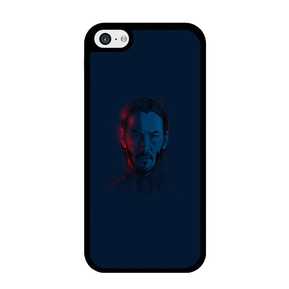 John Wick Face Navy iPhone 5 | 5s Case - Ezzystore