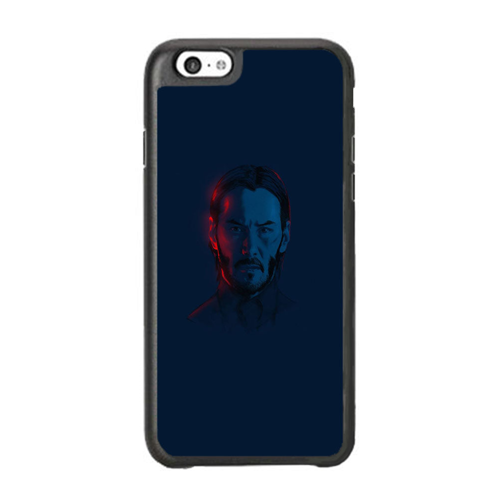 John Wick Face Navy iPhone 6 Plus | 6s Plus Case