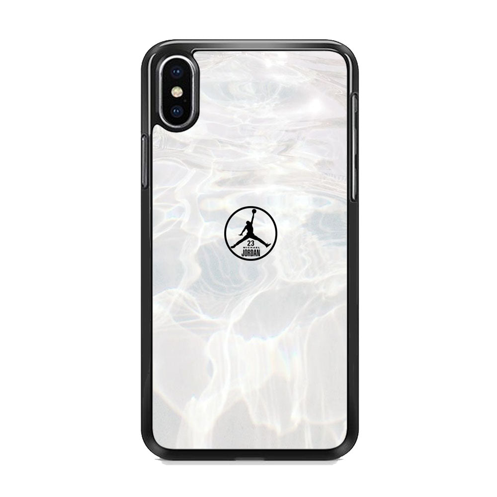 Jordan 23 Circle Water iPhone X Case