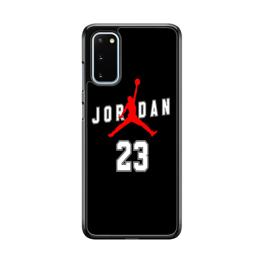 Jordan Black 23 Samsung Galaxy S20 Case