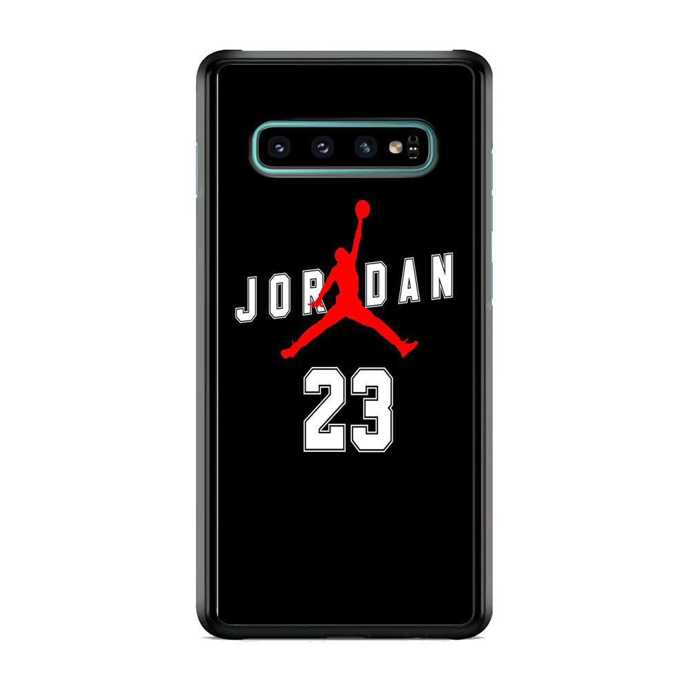 Jordan Black 23 Samsung Galaxy S10 Case