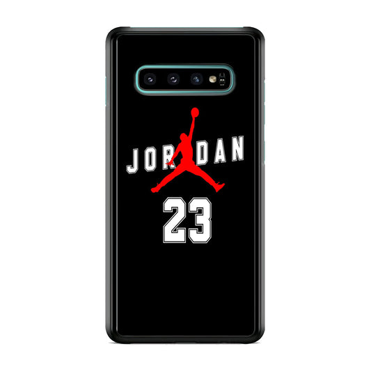 Jordan Black 23 Samsung Galaxy S10 Case