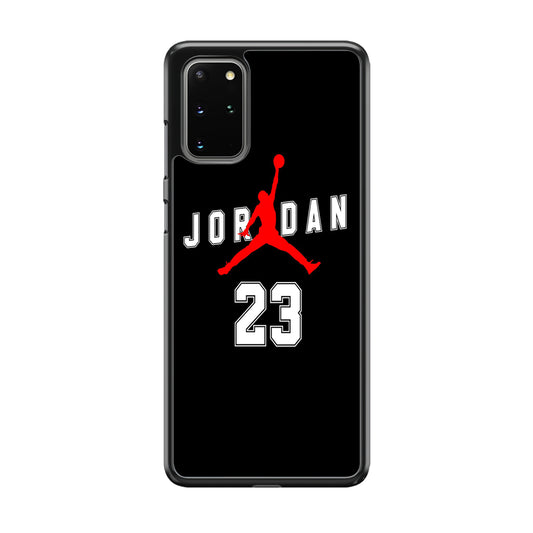 Jordan Black 23 Samsung Galaxy S20 Plus Case