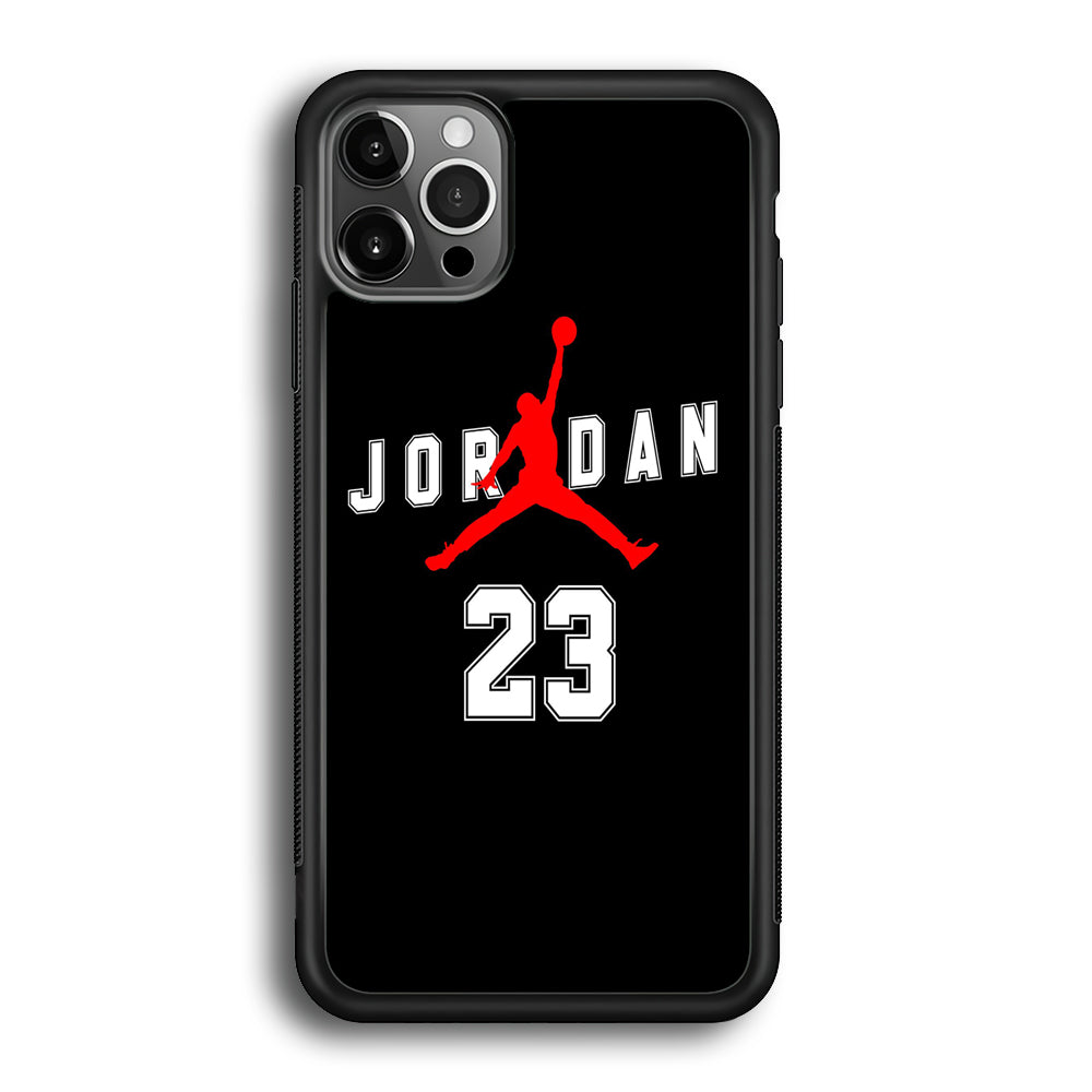 Jordan Black 23 iPhone 12 Pro Max Case