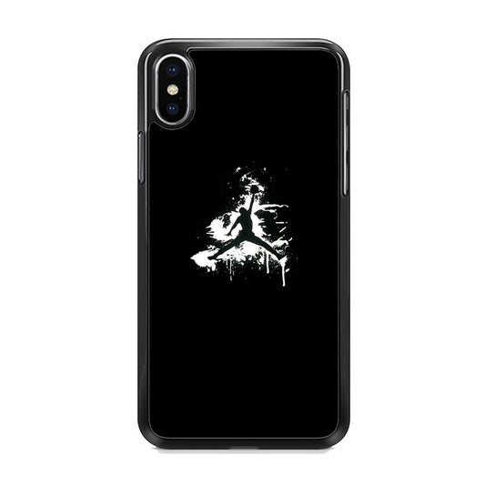 Jordan Black White Gravity iPhone Xs Max Case