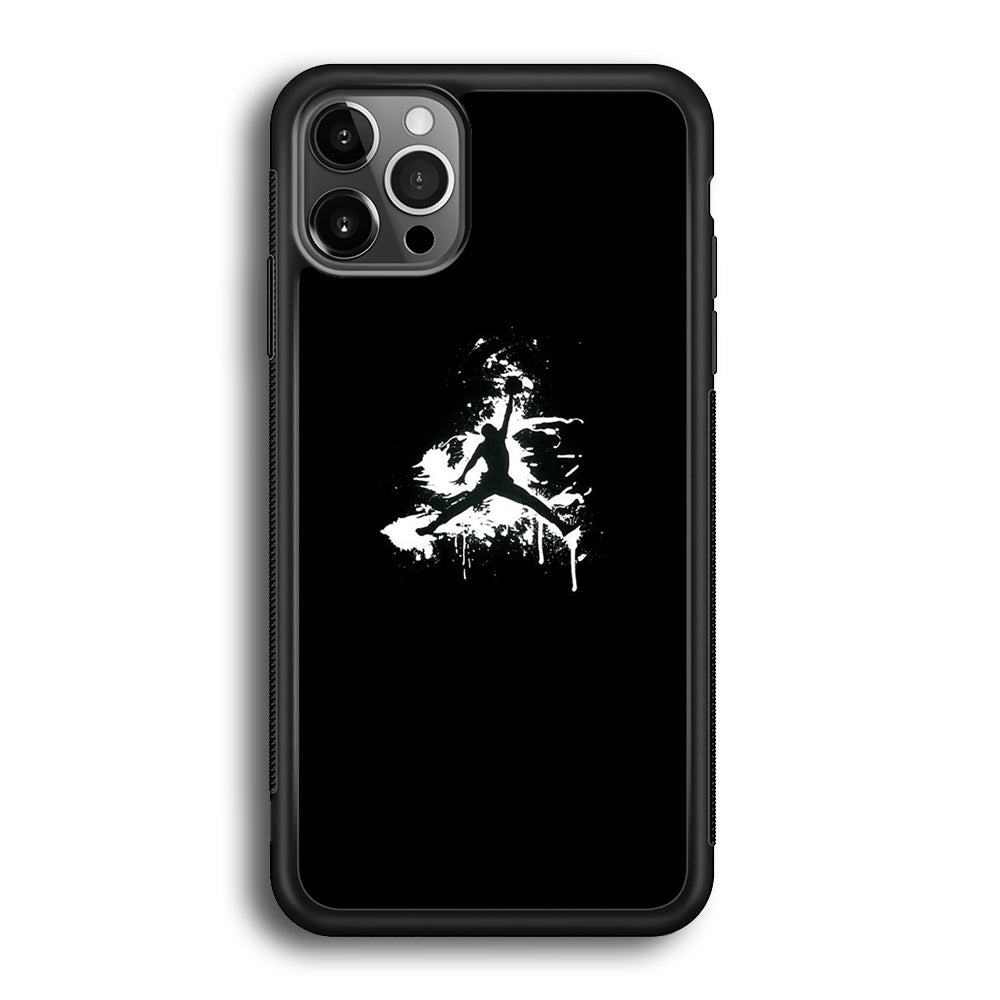 Jordan Black White Gravity iPhone 12 Pro Max Case