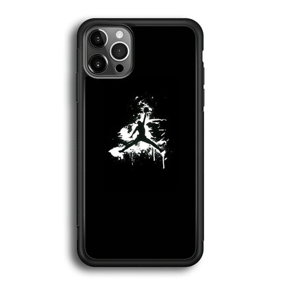 Jordan Black White Gravity iPhone 12 Pro Max Case