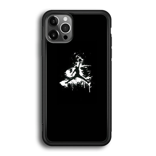 Jordan Black White Gravity iPhone 12 Pro Max Case