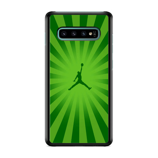 Jordan Blaster Green Combination Samsung Galaxy S10 Plus Case