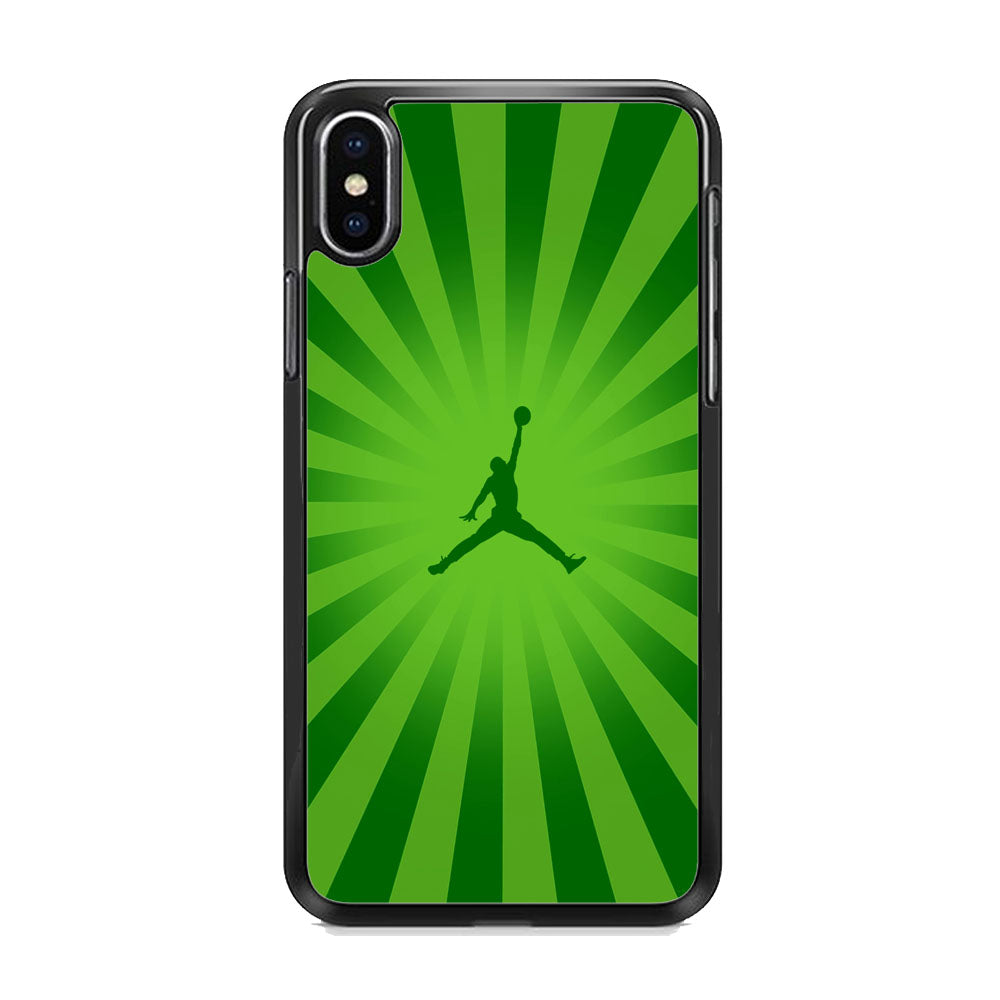 Jordan Blaster Green Combination iPhone Xs Max Case