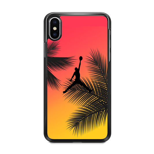 Jordan Sunset Sky iPhone X Case