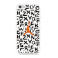 Jordan White Aphabet Orange Logo iPhone 6 Plus | 6s Plus Case