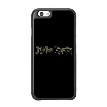 Jujutsu Kaisen Logo Black Gold iPhone 6 Plus | 6s Plus Case - ezzyst