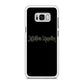 Jujutsu Kaisen Logo Black Gold Samsung Galaxy S8 Plus Case - ezzyst