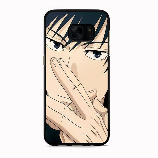 Jujutsu Kaisen Megumi Face Samsung Galaxy S7 Edge Case - ezzyst