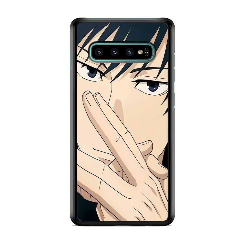 Jujutsu Kaisen Megumi Face Samsung Galaxy S10 Case - ezzyst