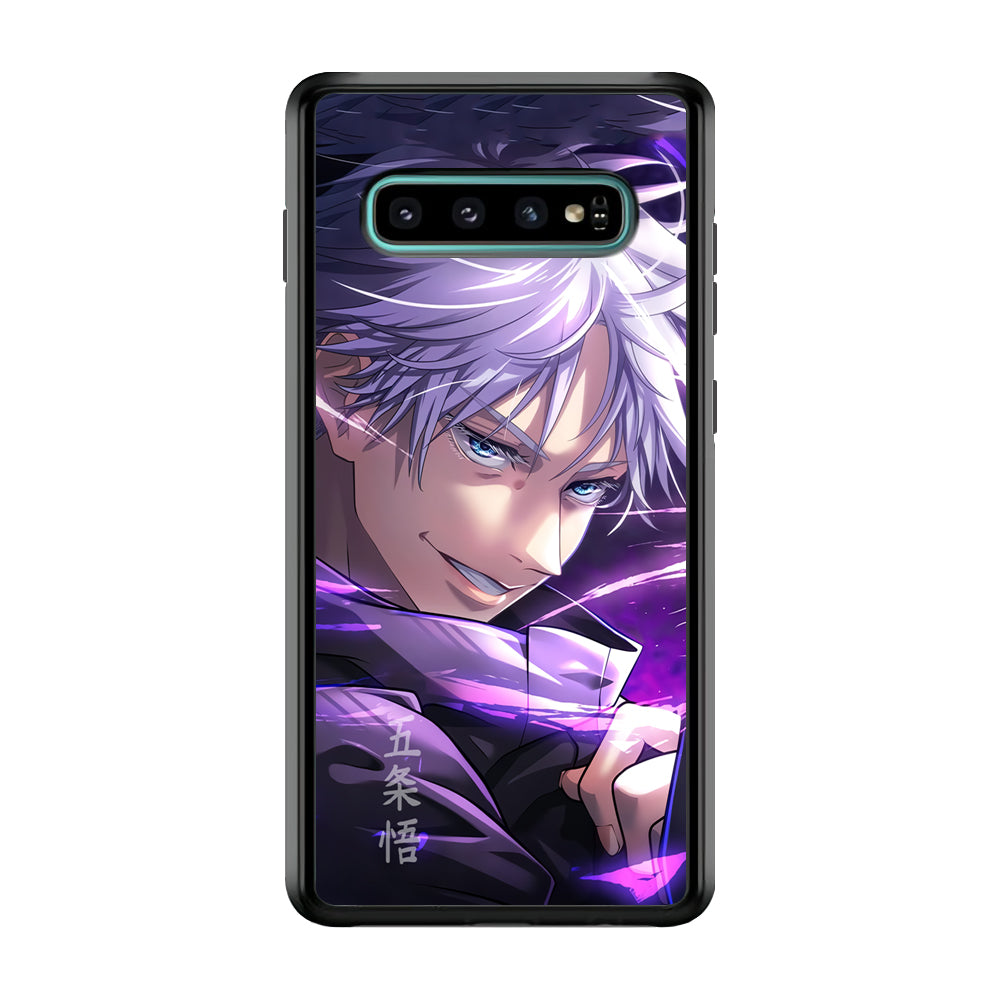 Jujutsu Kaisen Satoru Aura Samsung Galaxy S10 Plus Case