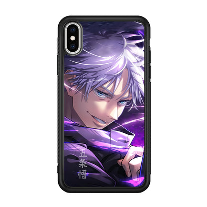 Jujutsu Kaisen Satoru Aura iPhone X Case