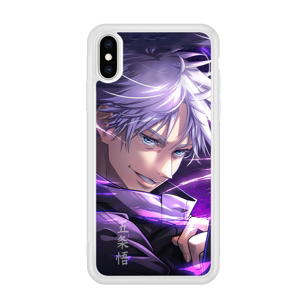 Jujutsu Kaisen Satoru Aura iPhone X Case