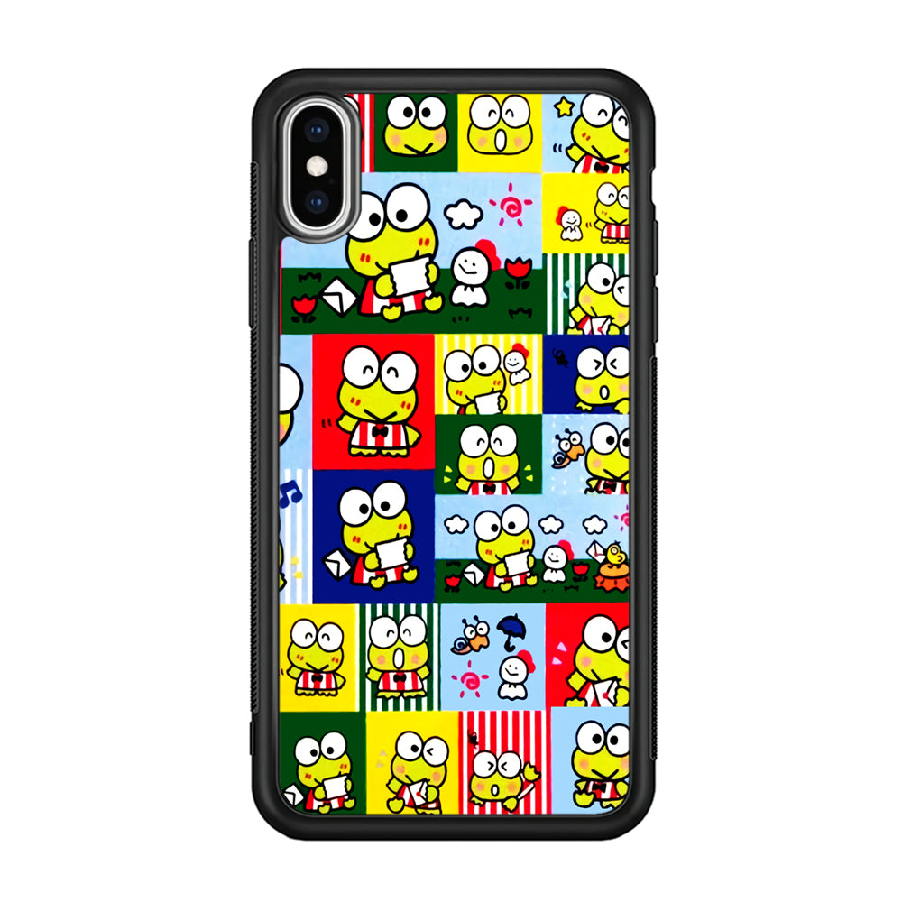 Keroppi Collage iPhone X Case