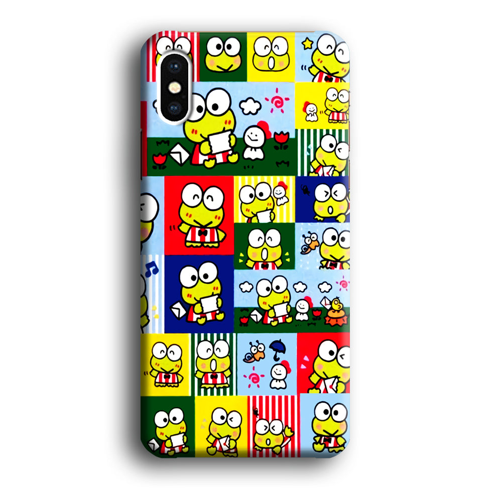 Keroppi Collage iPhone Xs Max Case