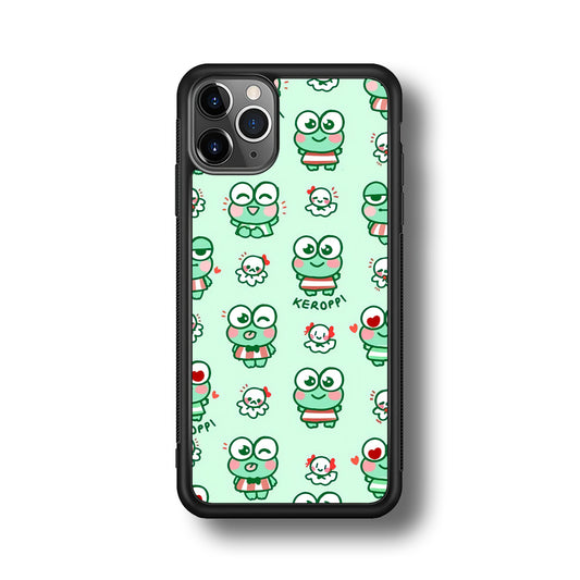Keroppi Cute Expression iPhone 11 Pro Max Case