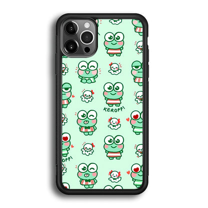 Keroppi Cute Expression iPhone 12 Pro Max Case