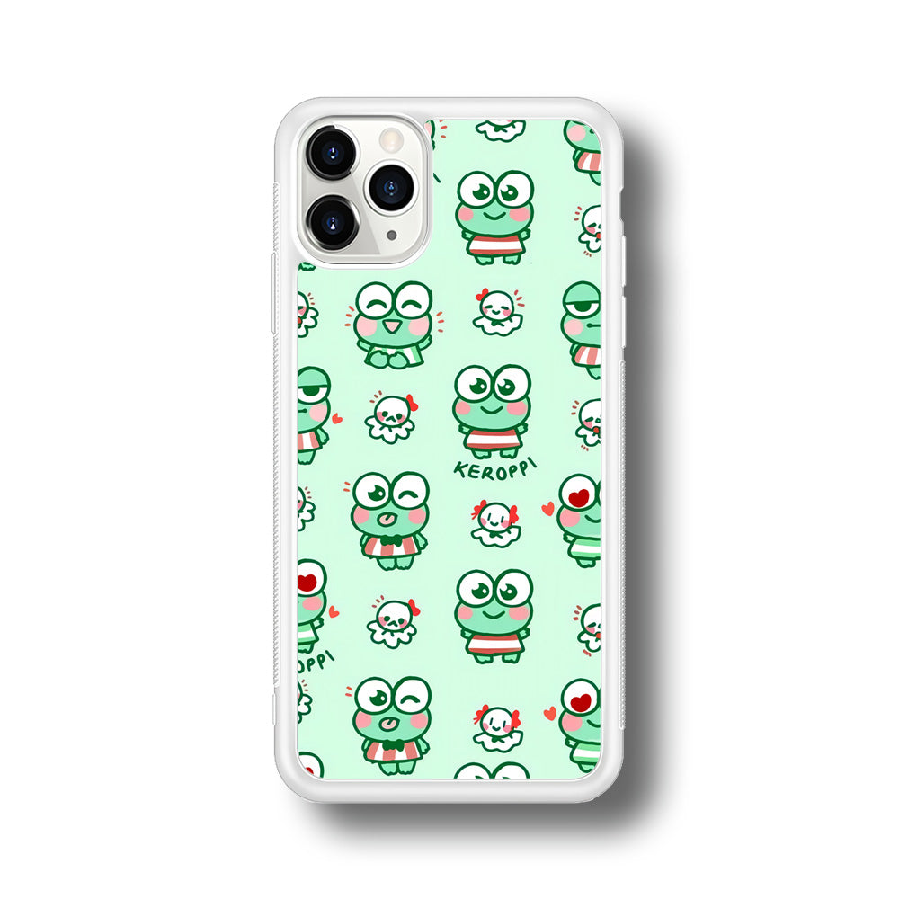 Keroppi Cute Expression iPhone 11 Pro Max Case